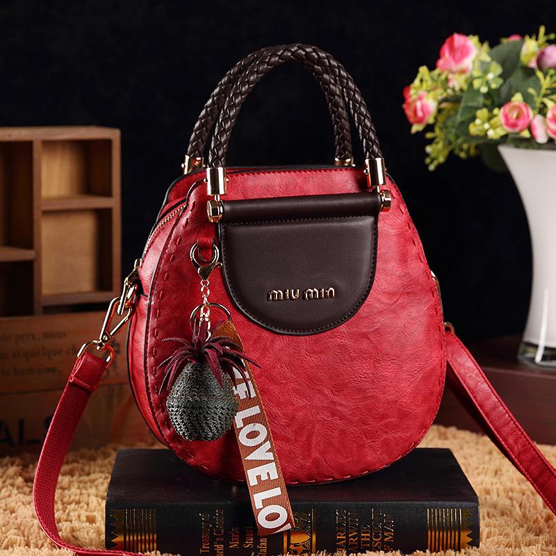 High quality bags Handgemaakte Retro Geweven Handtas van Echt Leer, Nieuwe Casual Veelzijdige Crossbody Tas voor Dames, Modieuze Textuur Schoudertas bordeaux