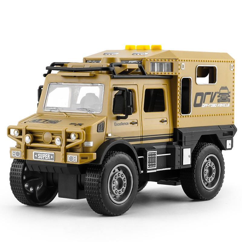 Large Children's Toy Car Model with Lights and Music