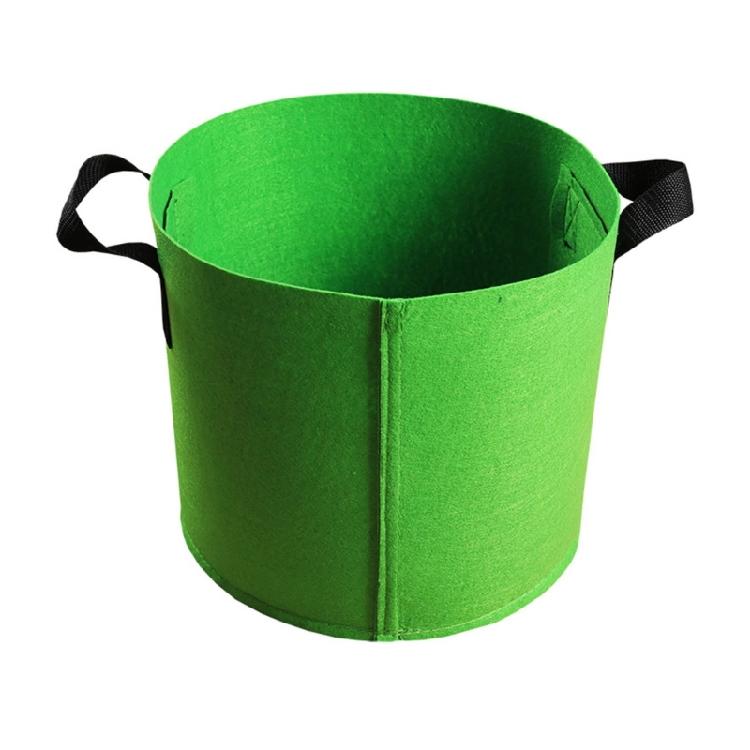 Nonwoven Fabric Grow Bags Garden Plant Pots with Handle Nonwoven Texture Suitable for Growth of Vegetables and Flowers