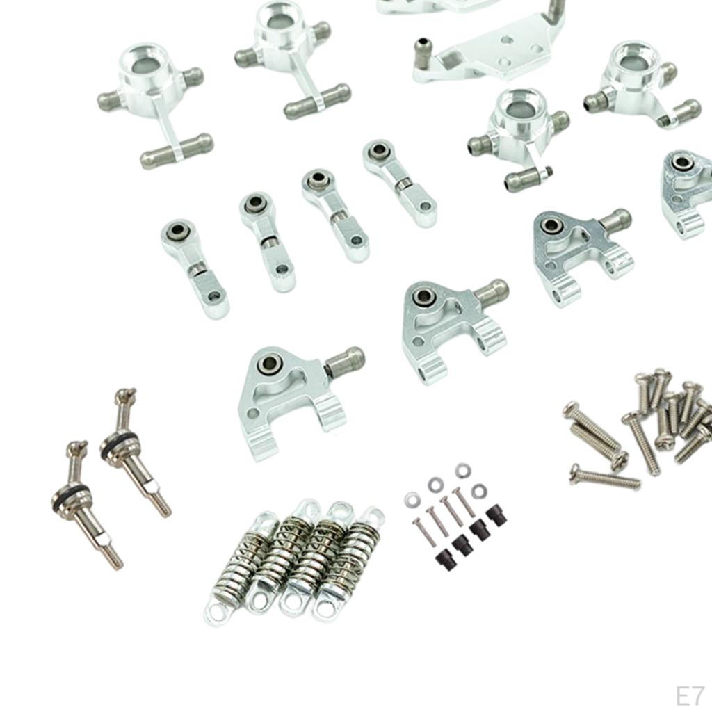 1 / Set Shock Absorber + Steering Arm Upgrade Accessories for K989 K969 P939 K979 Scala