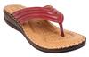 HEALTH FIT Ortho Slippers-Dr Sandals for Women Suitable for Knee Pain, Diabetic & Orthopedic Footwear for Women HF355Cherry