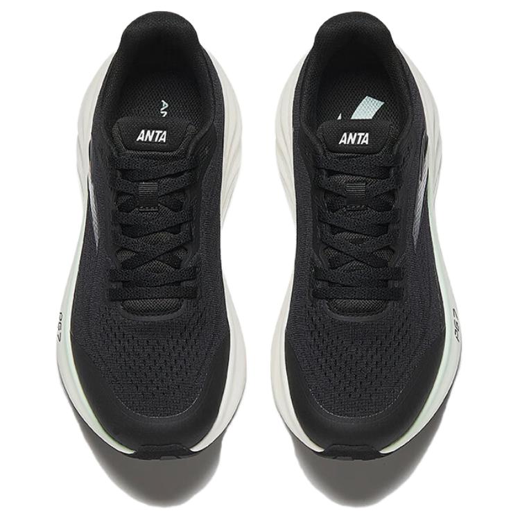 Anta Travel Step 1.5 Comfortable Versatile Non-Slip Shock Absorption Rebound Low-Top Casual Running Shoes Women sneaker Black 122515508-4