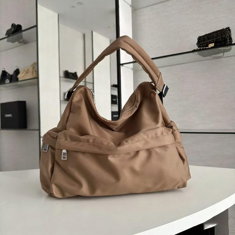 Lightweight Nylon Tote Bag Daily Use Unisex Shoulder Crossbody Large Capacity Urban Minimalist Style