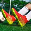 Unisex High Top Elastic Sock Mouth Soccer Shoes Outdoor  Nail Sports Soccer Boots Large Size Youth Sports Kids Soccer Boots