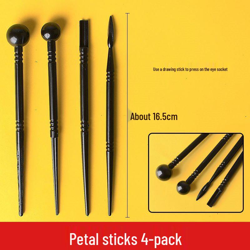 Edelstahl Ton Handwerks Werkzeuge: Halbkreis-Stab & Kugel-Formen-Set