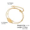 Virgin Mary Pendant Bracelet for Women Stainless Steel Cross Bracelet Catholic Christian Faith Bracelet Religious Gift for Girls