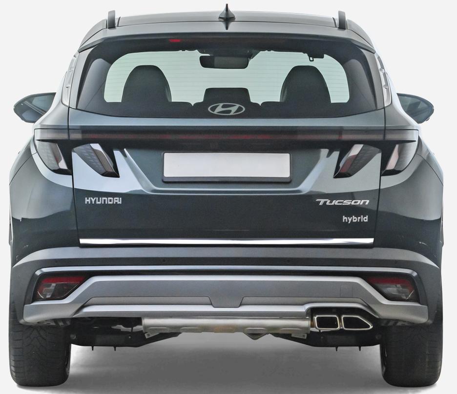 Hyundai Tucson Iv 2020+ Chrome Strip On Rear Tailgate Chrome Trunk