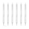 M&G 6-Piece Mechanical Pencil Set, 0.7mm, for Drafting, Sketching, Art, Class, Office, White