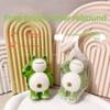 Dekompressionsartefakt Salute Frosch Spielzeug Langsamer Rückprall Ornament Puppe Niedliche Puppe Kneifen Musik Kinderspielzeug