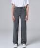 Marop 9106 Semi-Wide Denim Pants (Gray)
