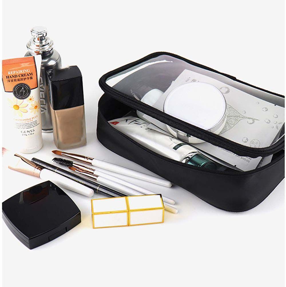 Pouch Travel Makeup Organizer Toiletry Bag Makeup Case Storage Bag Mesh Cosmetic Bag Bath Storage