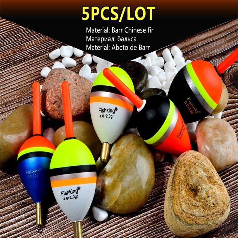 5PCS Fishing Barguzinsky Long Distance Fir Float 6G 8,5G 9G Länge 80mm 85mm