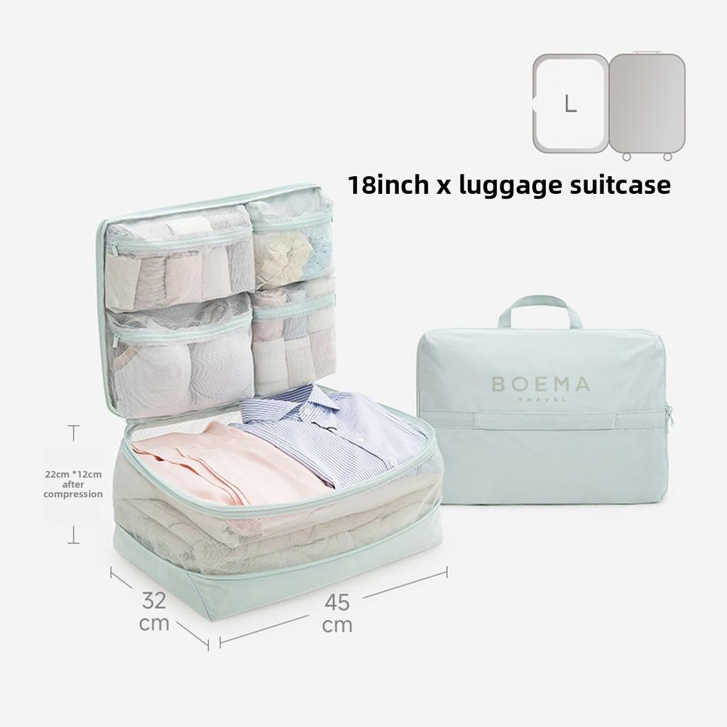 Borsa Organizer da Viaggio con Scomparti Multipli per Vestiti e Accessori