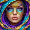 Disney 5D Diamond Painting Venetian Masquerade Cross Stitch Mosaic Kit Home Decoration Wall Sticker DIY Handmade Gift