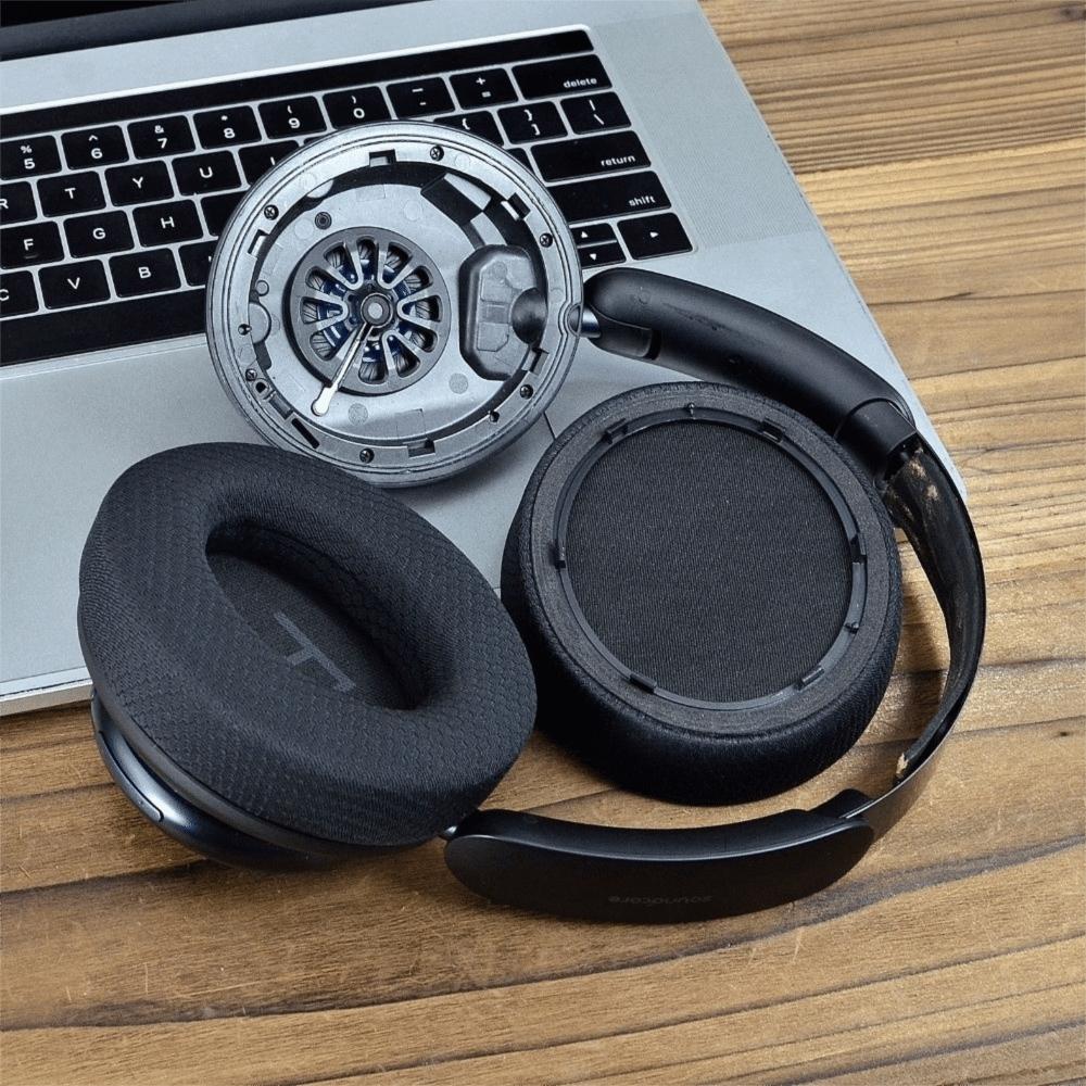 1Pair Replacement Headset Earmuff for Anker Soundcore Life Space Q45 Headphones Repair
