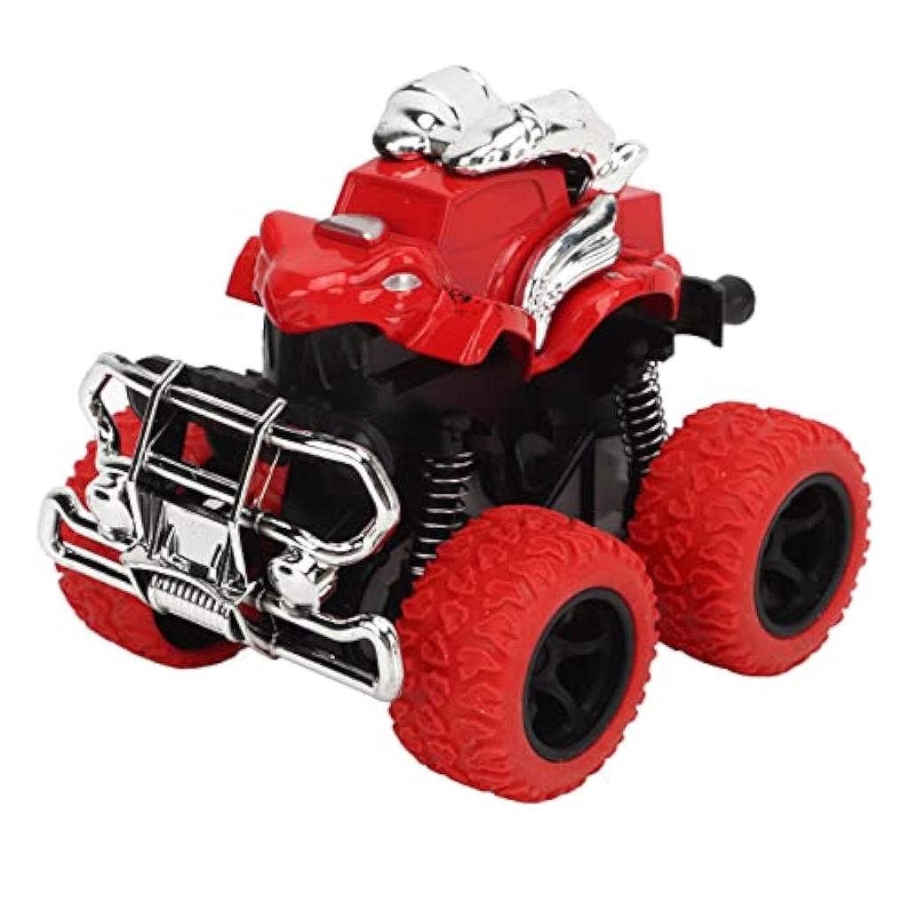 Trägheitsfahrzeug-Spielzeug aus Legierung, tragbares 4-Rad-Trägheits-LKW-Spielzeug, helle Farbe, simuliert, exquisit für zu Hause