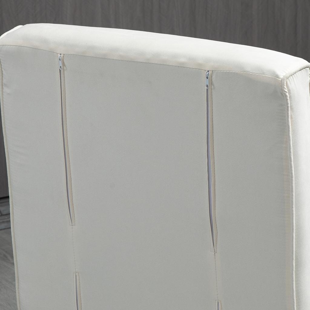 Convertible Armchair/Sofa Bed, 1-Seater, Removable Cover, High, Cushion, Legs, Armrests