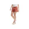 Fila X Little Fox Collaboration Loose Lightweight Comfortable Fashion Soft Three-Quarter Casual Shorts Women Shorts Light-Bean-Red F11W529801F-RD