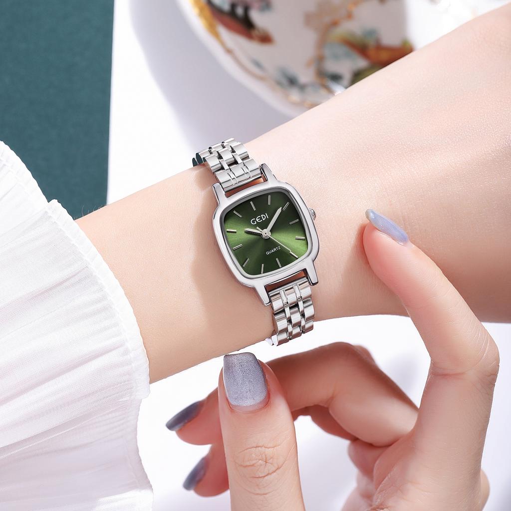 Niche High-End Watch, Simple Student Steel Belt Quartz Watch, Waterproof Women'S Watch