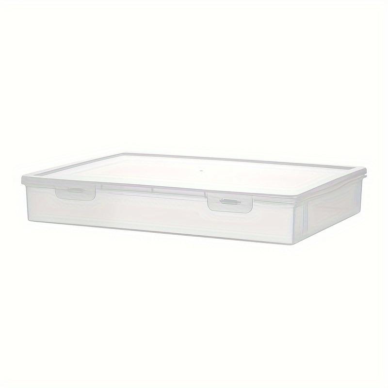 Transparent plastic pencil case 1pcs прозрачный