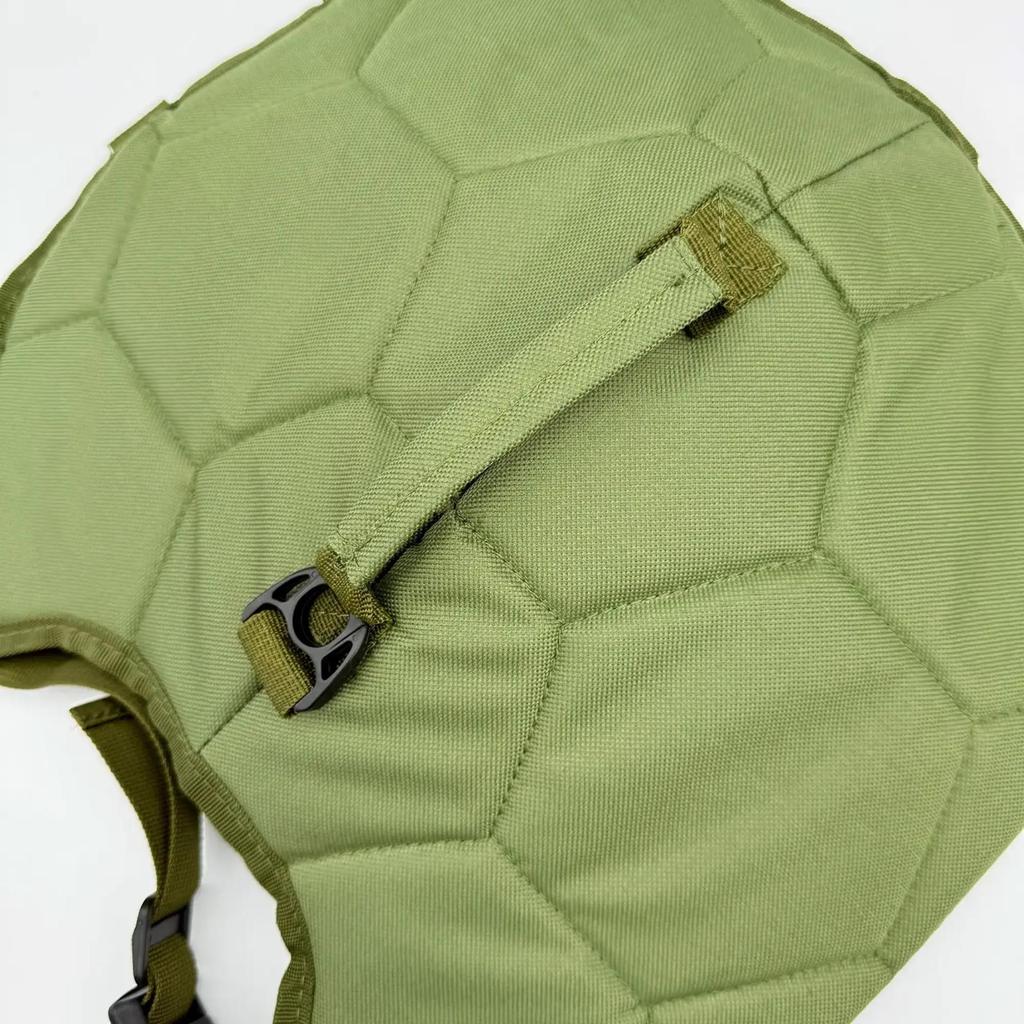 Turtle-Shaped Dog Life Vest for Small & Medium Dogs - Buoyant Summer Swimsuit for Water Play