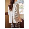 Women's 2023 Cross-Border Casual Suit Jacket for Petite Sizes with Back Slit Design