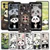 Cute Panda Climbing Bamboo Phone Case For Xiaomi 14 13T 12T Pro 12 13 11 Ultra Mi Note 10 Lite 10T 5G 11X Pro 11T 11i 9T Cover
