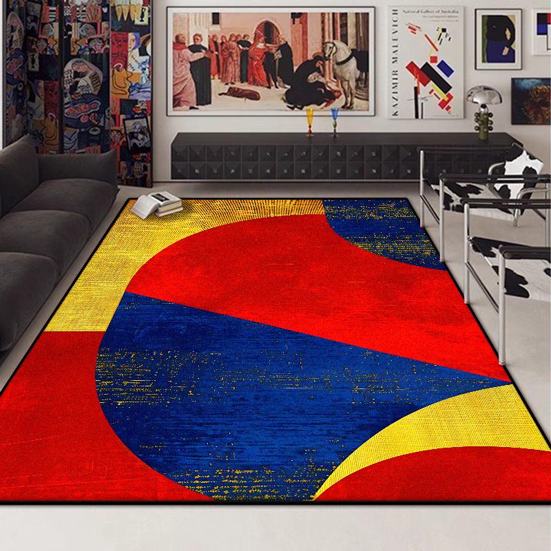 INS Nordic Geometric Large Carpets for Living Room Home Abstract Decoration Lounge Rugs Sofa Area Cloakroom Anti-skid Floor Mats