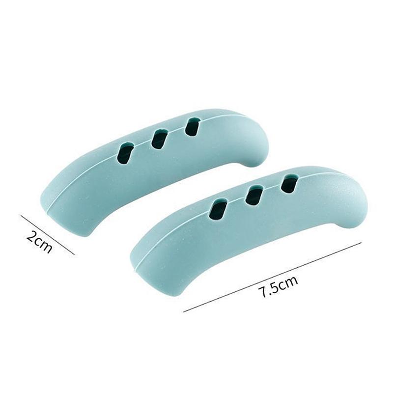 2Pcs Silicone Heat Insulation Oven Mitt Glove Casserole Ear Pan Holder Oven Grip