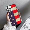 USA American Flag Phone Case Cover For iPhone 17 Air 16 15 14 Plus 12 13 Pro Max Coque Shell Fundas