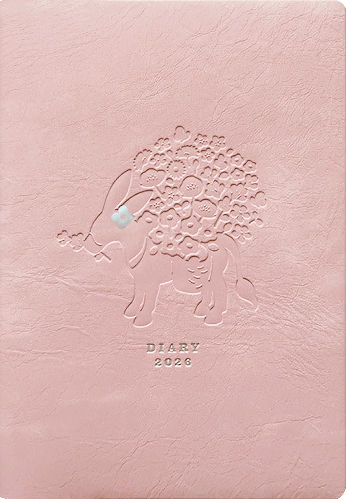 El Commune Matca Left October Planner, 2026, B6, Weekly, Donkey, Pink, DR-WB-469 (Starts 2025) розовый