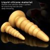 Silicone Soft Oversized Anal Plug with Suction Cup Anal Plug Sex Toys Fisting Anal Dilator Strap on Penis Realistic Dick BDSM