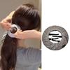 Hair Accessories Hair Clip Round Shape Flexible Hair Clip Soft Clips  for Lying Down and Driving
