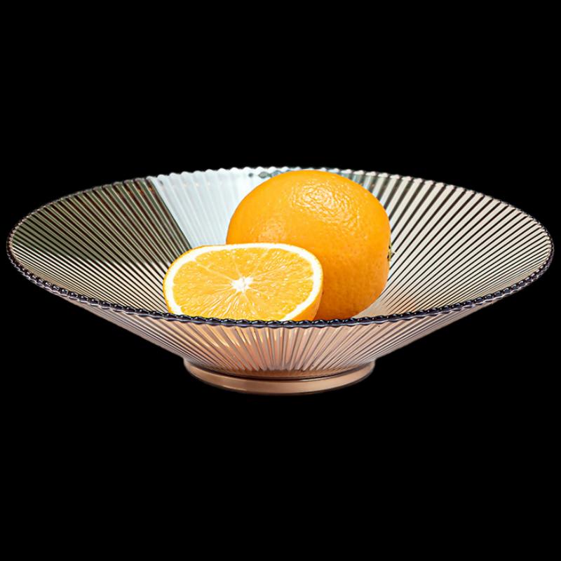 Round Plastic Fruit & Snack Plate Set