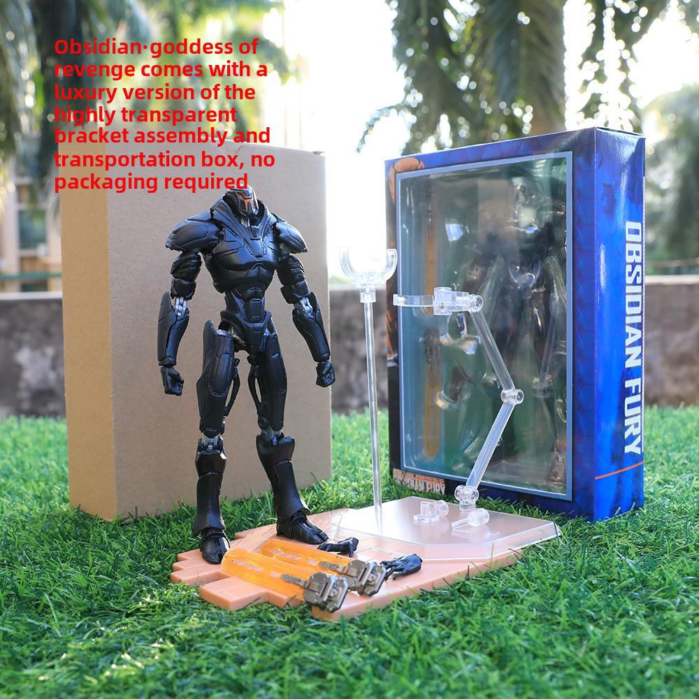 

Тихоокеанский рубеж 2 Меха Модели: Опасная месть - Подвижный странник, Обсидиан, Игрушки Афины