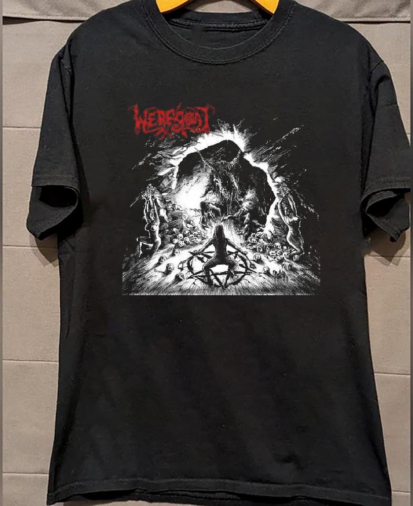 Weregoat Band Albums Black Cotton T-Shirt Full size S-5XL HT273 Unisex T-Shirt XXL