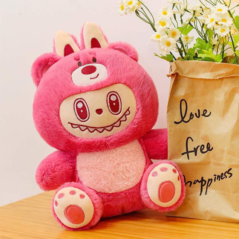 28/35cm Cute Anime Figure The Monsters Transformation Series Labubu Plush Doll