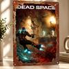 Dead Space Video Game Personalized D Textured Metal Poster Wall Art Tinplate Sign for Vintage Retro Decoration Room Wand Deko