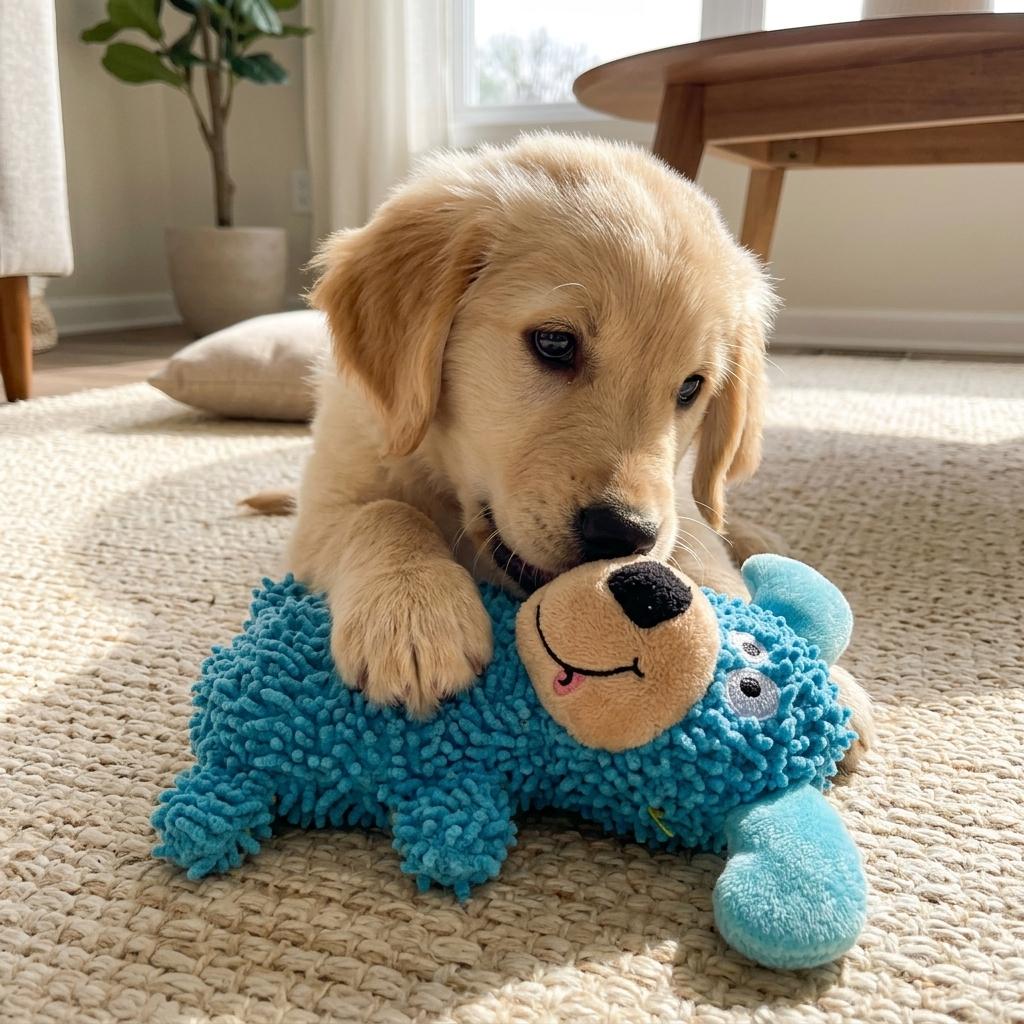 Dog Chew Toy Plush Squeaky Pet Supplies for Golden Retriever Corgi