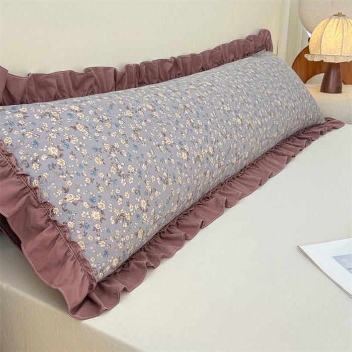 Nordic style double long pillowcase 1.5m couple double long pillowcase 1.8 pillow core inner cushion cover 1.2 pillowcase