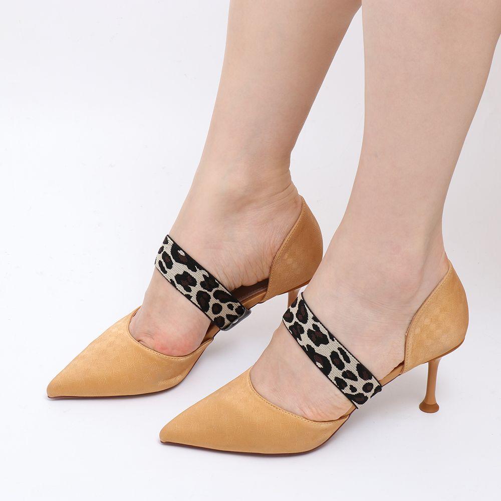 Women High Elastic Holding Lazy Laces High Heels Shoe Straps No Tie Shoelaces