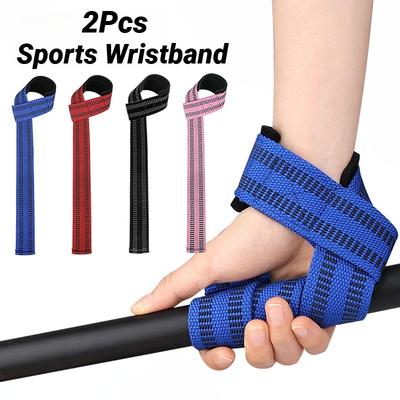2Pcs Non-Slip Silicone Pull-Up Straps Gym Workout Belt Grip Deadlift Dumbbell Fitness Booster Wear-Resistant