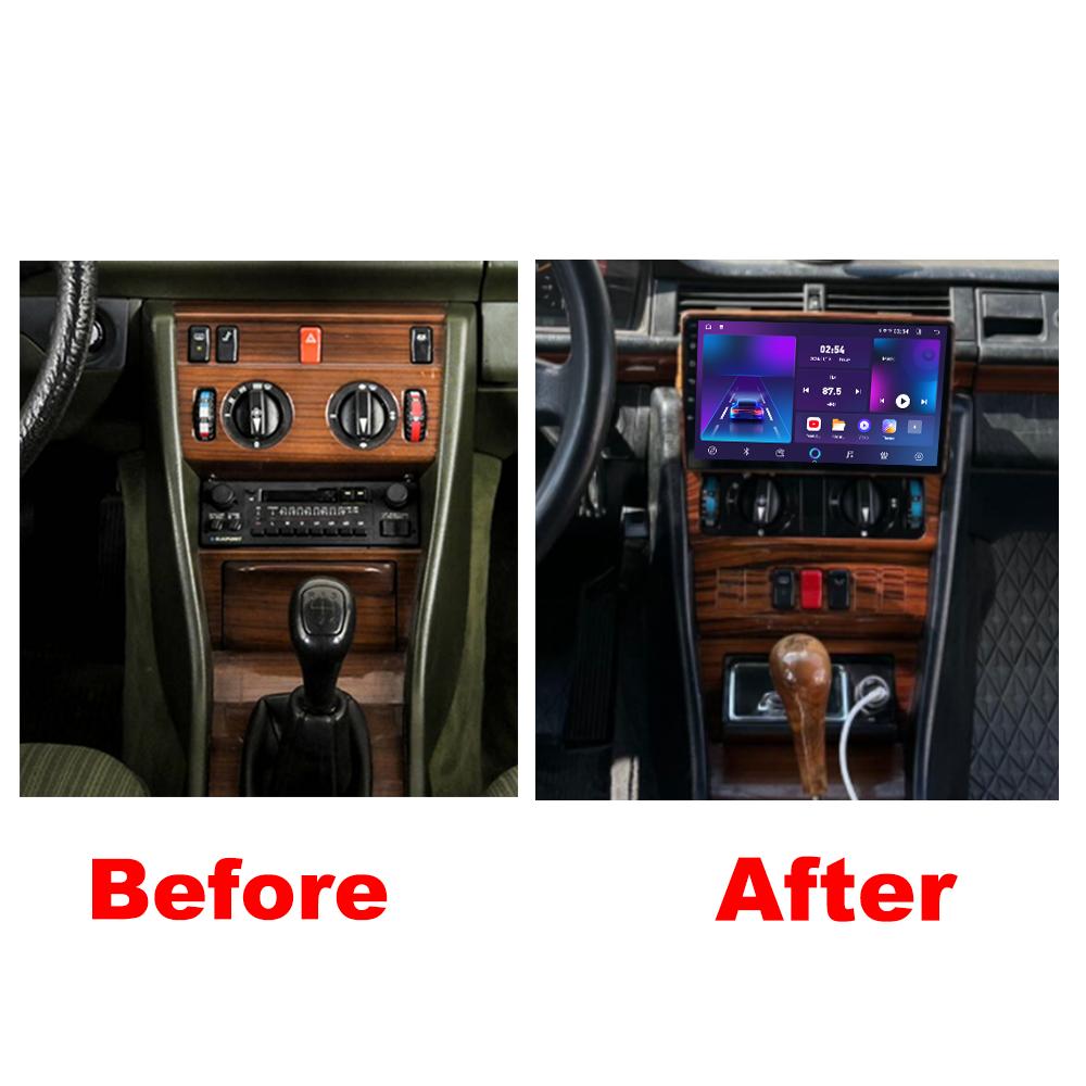 Android Carplay Car Radio For Mercedes-Benz W124 E-Class 1986-1995 Multimedia Player Head Unit Stereo GPS Navigation BT WIFI 2+32GB