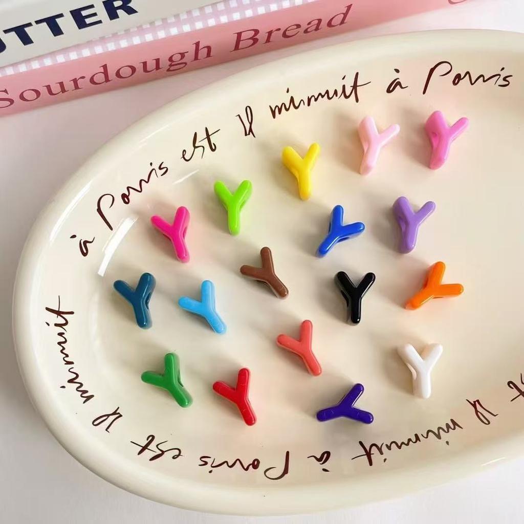 10 Stück/Los Bunte Englische Buchstabenperlen Für Schmuckherstellung DIY Dekoration Handykette Schlüsselanhänger Perlenstift Haaraccessoires