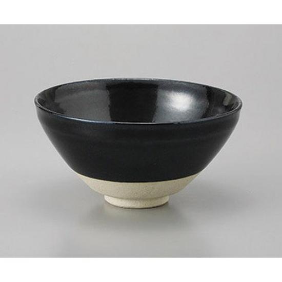 

Matcha Yuzu Tenmoku Natsume Design x Tableware for and Commercial Bowl, (Cardboard Box) [13 6.3cm] [Japanese Restaurants, Inns, Use]