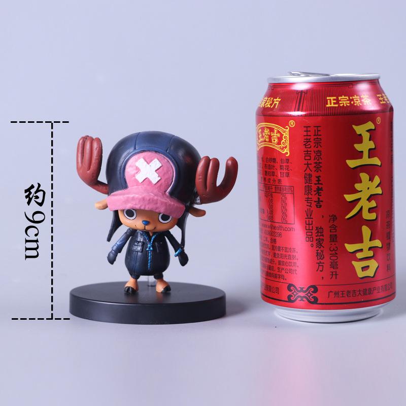 Figurină Anime ONE PIECE Robin Nami Usopp Chopper Burukku Rochie Neagră Model Static Jucărie PVC Cadou Copii Colecție