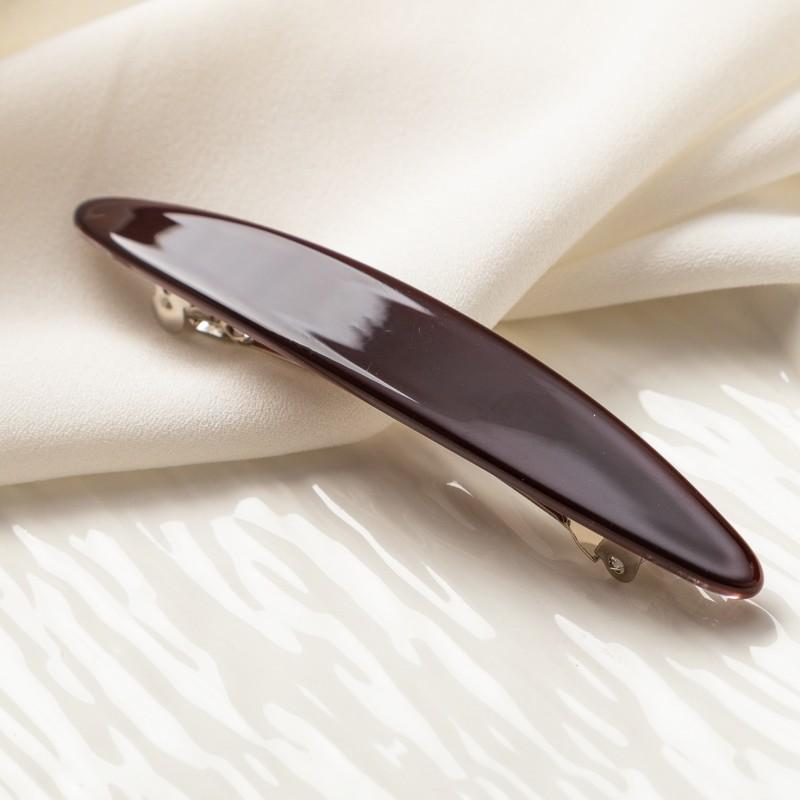 

Овальные заколки-автоматы, французские заколки, заколка для волос для девочек, ацетатный головной убор, аксессуары для волос, геометрические корейские модные заколки для волос для женщин