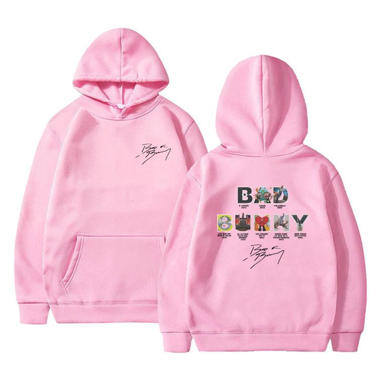 Rapper Bad Bunny Hoodie DeBi TiRAR MaS FOToS DTMF Graphic Sweatshirt Male Casual Oversized Hoodies Men Women Hip Hop Pullover