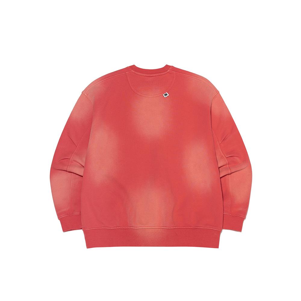 KODAK Color Eye Semi-Overfit Sweatshirt Red
