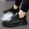 Shoe for Men Summer Mesh Breathability Thick Bottom Outdoor Anti Slip Running Shoes Men Fashion Casual Sports Hiking Shoes 39-44